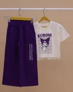 کراپ شلوار دخترانه Kuromi - تصویر 12