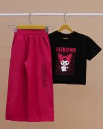 کراپ شلوار دخترانه Kuromi - تصویر 18