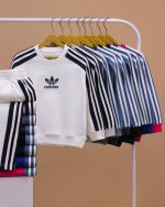 بلوز شلوار آستین رگلان CFCS adidas jeans - تصویر 4