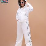 سویشرت کراپ و شلوار بگ Girls CFCS