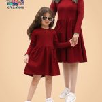 پیراهن ست مادر دختری autumn CFCS