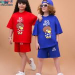 تیشرت شلوارک بگ استایل SO HOT CFCS