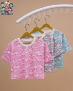 تیشرت کراپ گربه CFCS - تصویر 2