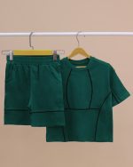 تیشرت شلوارک بگ استایل line cute CFCS - تصویر 19
