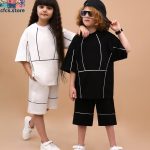 تیشرت شلوارک بگ استایل line cute CFCS