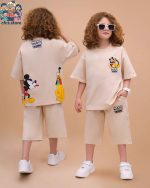 تیشرت شلوارک دورس CFCS MICKEY FRIENDS