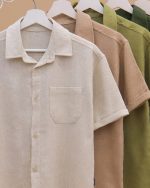 شومیز مردانه لینن ژاکارد patterned CFCS - تصویر 2