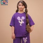 تیشرت شلوارک بگ استایل CFCS Candy girl