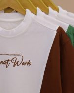 تیشرت شلوارک بگ استایل CFCS Great wirk - تصویر 4