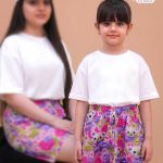 شلوارک ست مادر دختری سه بعدی کوالا کاموایی CFCS