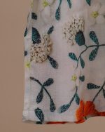 شلوارک ست مادر دختری سه بعدی گل کاموایی CFCS - تصویر 4