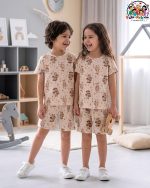 تیشرت شلوارک خرس و خرگوش CFCS