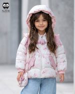 کاپشن وارداتی دخترانه پروانه CFCS